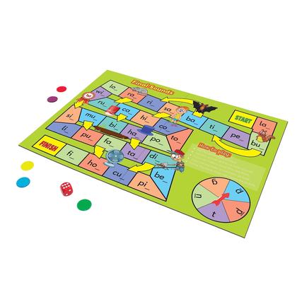 Imagem de Conjunto de jogos de tabuleiro Junior Learning Phonics 6 Counters 4-5 Years
