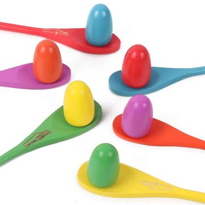 Imagem de Conjunto de jogos Egg Spoon Race LoveStown Wooden Balance Kids