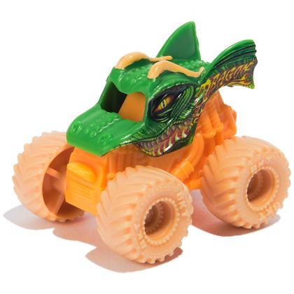 Imagem de Conjunto de jogos Monster Jam Dragon Dungeon of Doom com caminhão Mini Jams