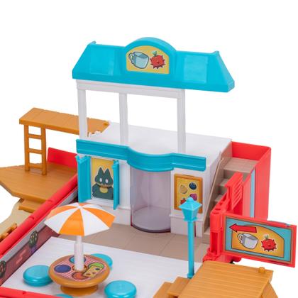 Imagem de Conjunto de jogos Pokémon Carry Case Beach Battle com Pikachu Jazwares