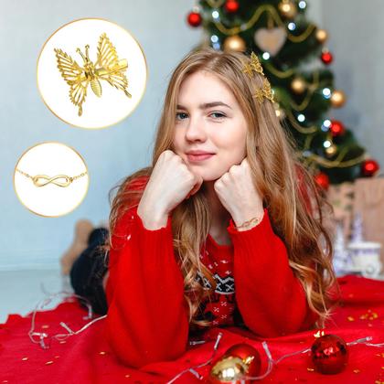 Imagem de Conjunto de joias do calendário do advento Doksving 2024 com colar de pulseira