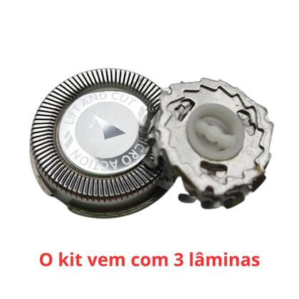Imagem de Conjunto De Laminas lamina para Hq2 Rota Action Barbeador 2405 2425 1616 1622