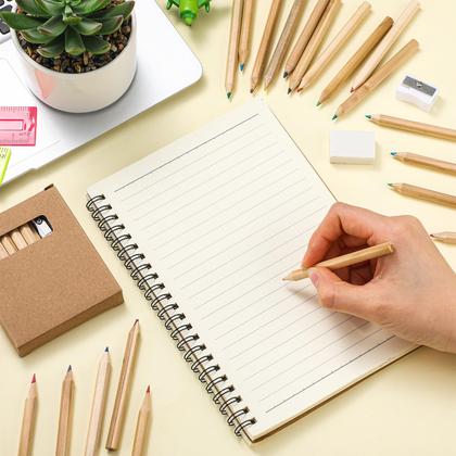 Imagem de Conjunto de lápis coloridos Sinload Mini Drawing Class 12 Sets com acessórios