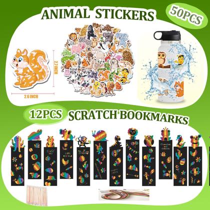 Imagem de Conjunto de lembrancinhas com tema Safari para 12 crianças - 158 unidades