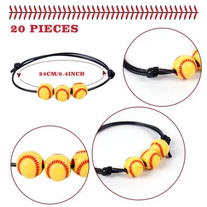 Imagem de Conjunto de lembrancinhas de festa Kolewo4ever Softball 140 peças para meninas