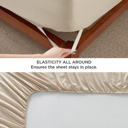 Imagem de Conjunto de lençóis Bedsure Deep Pocket Queen com 3M Scotchgard Tech
