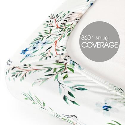 Imagem de Conjunto de lençóis com elástico GRSSDER 3-Pack Soft 96x61x15cm