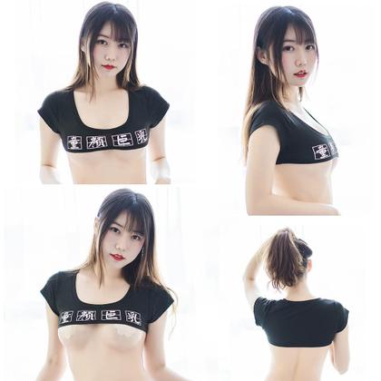 Imagem de Conjunto de lingerie SINROYEE Biquíni de anime japonês Lolita Kawaii Pink