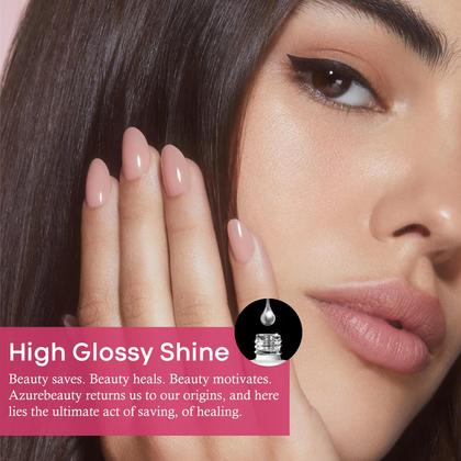 Imagem de Conjunto de líquidos Dip Powder AZUREBEAUTY 15 ml/0,5 onças com base/camada superior