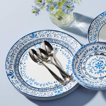Imagem de Conjunto de louças Corelle Vitrelle, serviço de 18 peças para 6