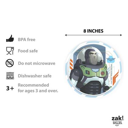 Imagem de Conjunto de louças infantis Zak Designs Lightyear de 5 peças de 20 ml