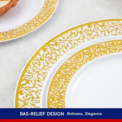 Imagem de Conjunto de louças JOLLY CHEF 150 peças: 25 pratos, 25 talheres