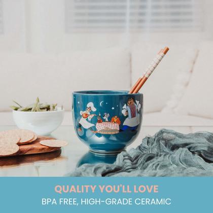 Imagem de Conjunto de louças Ramen em cerâmica Disney Lady And The Tramp