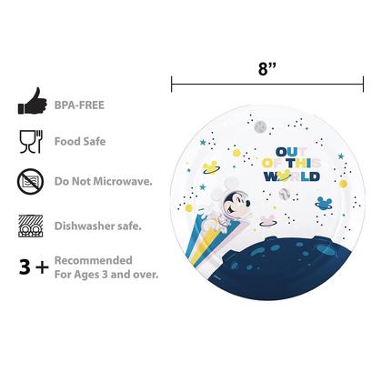 Imagem de Conjunto de louças Zak Designs Disney Mickey Mouse Kids 5 unidades