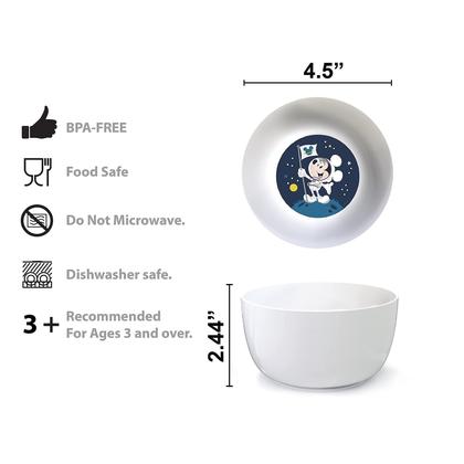 Imagem de Conjunto de louças Zak Designs Disney Mickey Mouse Kids 5 unidades