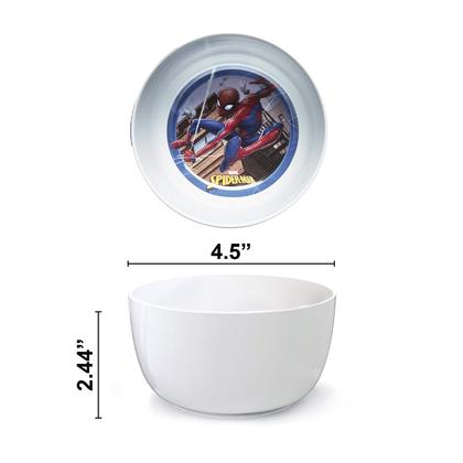 Imagem de Conjunto de Louças Zak Designs Marvel Spider-Man - Infantil (3+ Anos)