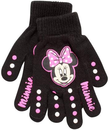 Imagem de Conjunto de luvas Disney para crianças e meninas Minnie Mouse de 4 a 7 anos