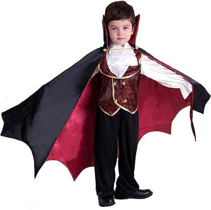 Imagem de Conjunto de luxo Costume Spooktacular Creations Gothic Vampire Boys