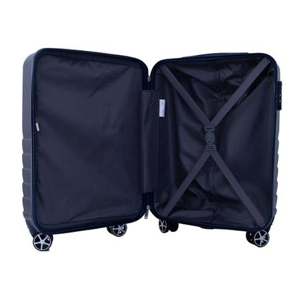 Imagem de Conjunto de Malas de Viagem Expansível em ABS IKA Flex, Cadeado TSA Rodas Duplas 2Pcs P/M