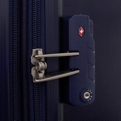 Imagem de Conjunto de Malas de Viagem Expansível em ABS IKA Flex, Cadeado TSA Rodas Duplas 2Pcs P/M