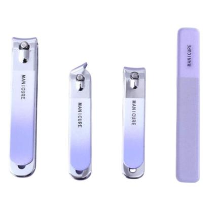 Conjunto de Manicure Unissex de Luxo Inox_Estojo Branco - Smactudo Imagem de Conjunto de Manicure Unissex de Luxo Inox_Estojo Branco - Smactudo