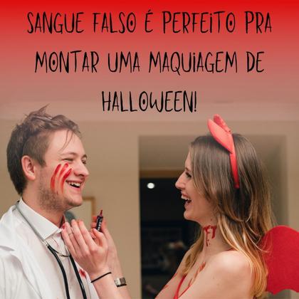 Imagem de Conjunto de Maquiagem de Halloween com Prótese de Vermes pra Machucado Ferida