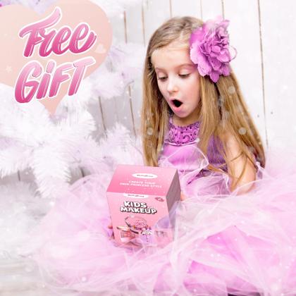 Imagem de Conjunto de maquiagem PERRYHOME Kids para meninas de 3 a 12 anos com 63 unidades