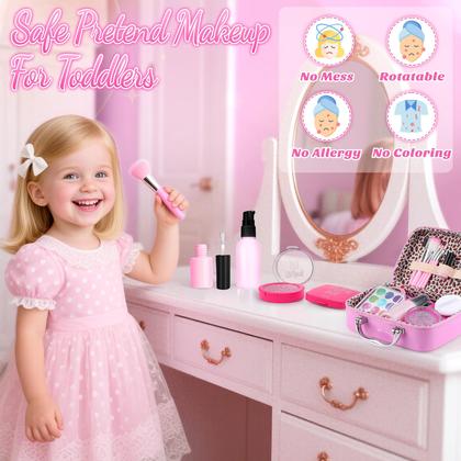 Imagem de Conjunto de maquiagem Pretend INNOCHEER para crianças de 3 a 5 anos