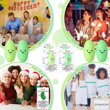 Imagem de Conjunto de marcadores HyDren 75 Pickle Stress Relief Balls