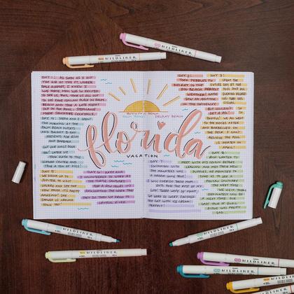 Conjunto de marcadores Zebra Pen Mildliner Double End, pacote com 10 Imagem de Conjunto de marcadores Zebra Pen Mildliner Double End, pacote com 10