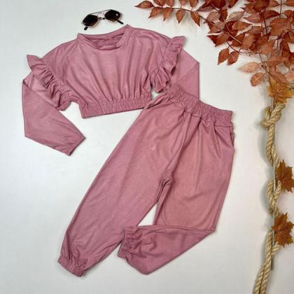 Imagem de Conjunto De Menina Moda Infantil Inverno Mini Diva Estilosa