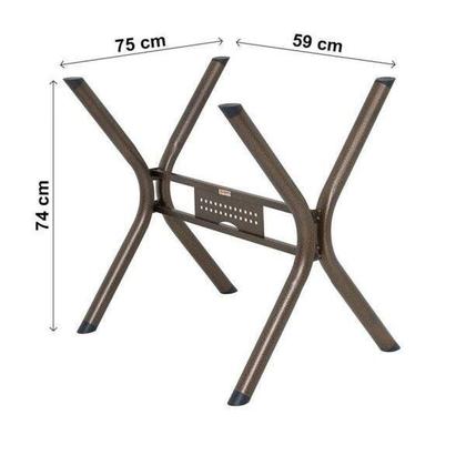 Imagem de Conjunto de Mesa 6 Cadeiras Karina Bege/Linho