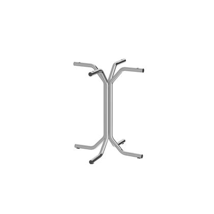 Imagem de Conjunto de Mesa 90x90cm Tampo Vidro com 4 Cadeiras Braga