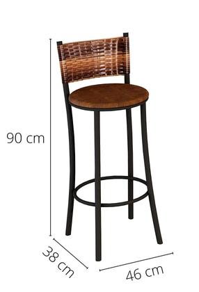 Imagem de Conjunto De Mesa Bistrô Com 3 Banquetas Panamá