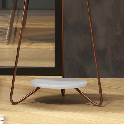 Imagem de Conjunto De Mesa Centro E Lateral Liz Pés De Ferro - Várias Cores