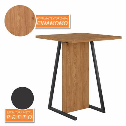 Imagem de Conjunto De Mesa Com 2 Cadeiras Arkansas Cinamomo/bege - M. Arapongas