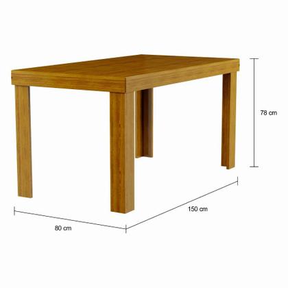 Conjunto de Mesa com 6 Cadeiras Londrina Cerejeira - Mobly Imagem de Conjunto de Mesa com 6 Cadeiras Londrina Cerejeira