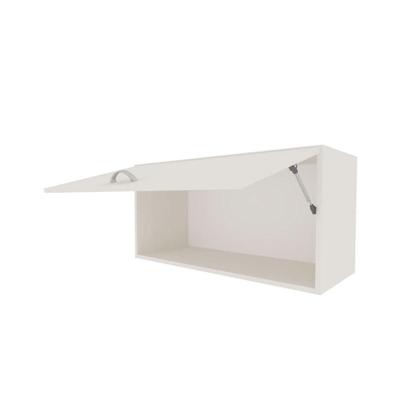 Imagem de Conjunto de Mesa com Armário de Escritório, Armário Aéreo e 3 Prateleiras Corar Branco