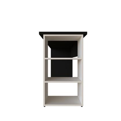 Imagem de Conjunto de Mesa com Prateleiras para Escritório ou Home Office 100 Cm de Largura