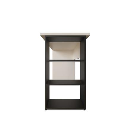 Imagem de Conjunto de Mesa com Prateleiras para Escritório ou Home Office 110 Cm de Largura