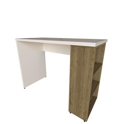 Imagem de Conjunto de Mesa com Prateleiras para Escritório ou Home Office 90 Cm de Largura