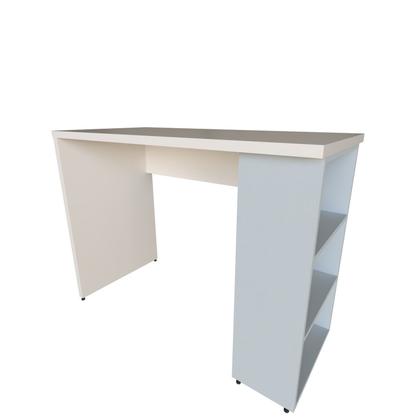 Imagem de Conjunto de Mesa com Prateleiras para Escritório ou Home Office 90 Cm de Largura