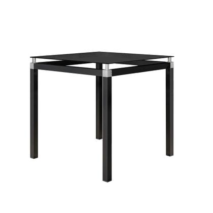 Imagem de Conjunto de Mesa de Cozinha com 4 Lugares Malva II Preto