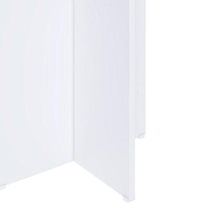 Imagem de Conjunto de Mesa de Cozinha com 4 Lugares Verona I Branco e Preto