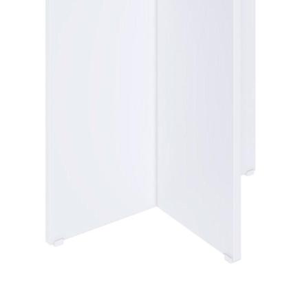 Imagem de Conjunto de Mesa de Cozinha com 4 Lugares Verona II Branco e Preto