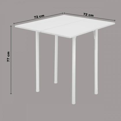 Imagem de Conjunto de Mesa Dobrável e 4 Banquetas Expert Ciplafe