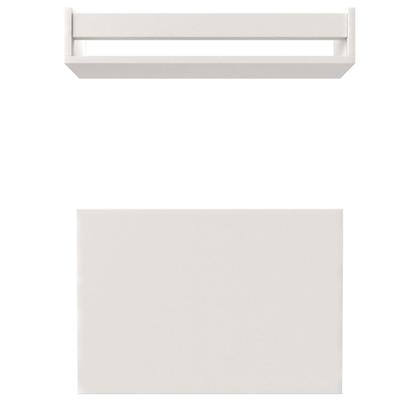 Imagem de Conjunto de Mesa Dobrável e Prateleira para Home Office ou Escritório