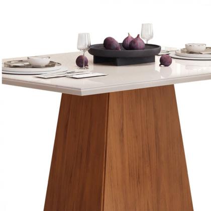 Imagem de Conjunto de Mesa Dulce DJ 1,20X0,90 com 4 Cadeiras Zoe