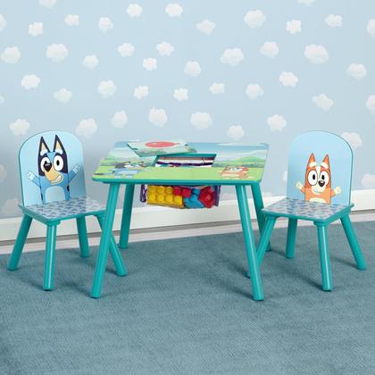 Imagem de Conjunto de Mesa e Cadeiras Delta Children Bluey com Armazenamento - 3+ Anos