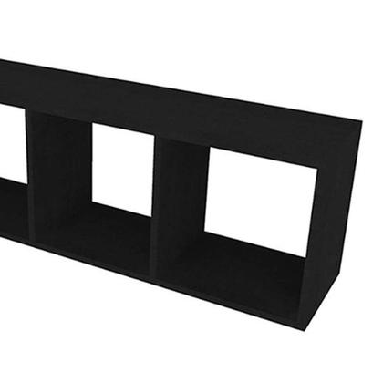 Imagem de Conjunto de Mesa Gamer com Nicho Ciati Branco e Preto